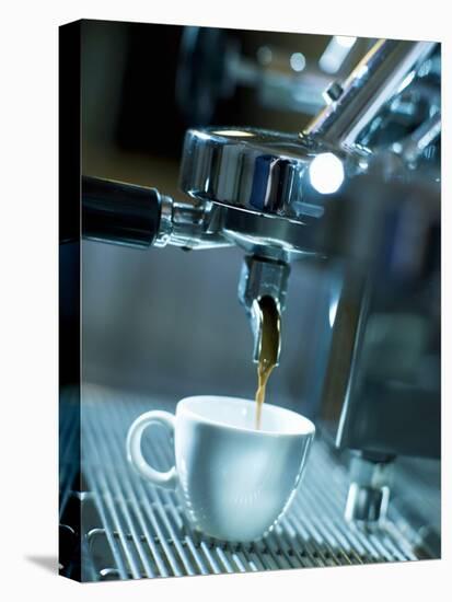 Espresso Running into a Cup-Ingolf Hatz-Premier Image Canvas