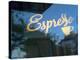 Espresso Sign in Cafe Window, Portland, Oregon, USA-Janis Miglavs-Premier Image Canvas