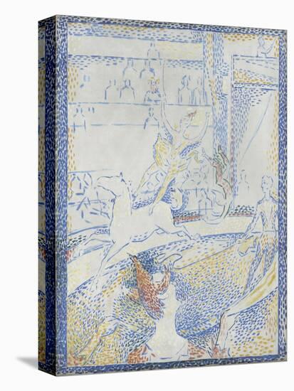 Esquisse pour "Le Cirque"-Georges Seurat-Premier Image Canvas