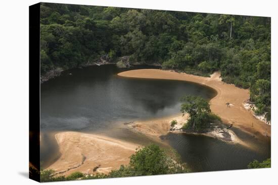 Essequibo River, Iwokrama, Rupununi, Guyana. Longest River in Guyana-Pete Oxford-Premier Image Canvas