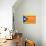 Estelada; Catalan Independence Flag-Juan Carlos B.-Stretched Canvas displayed on a wall