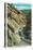Estes Park, Colorado - Lyons-Allen's Park View of South St. Vrain Canyon-Lantern Press-Stretched Canvas