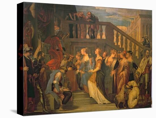 Esther and Ahasuerus-Paolo Veronese-Premier Image Canvas