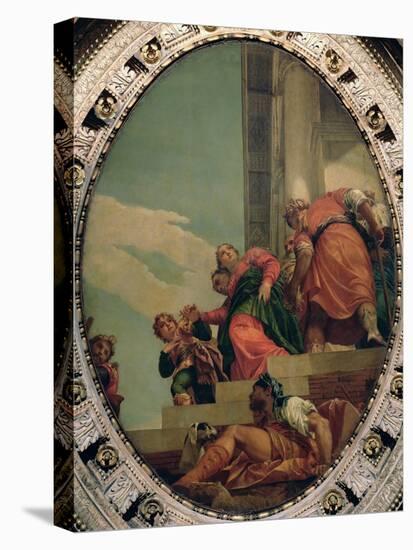 Esther Conducted to Ahasuerus-Paolo Veronese-Premier Image Canvas