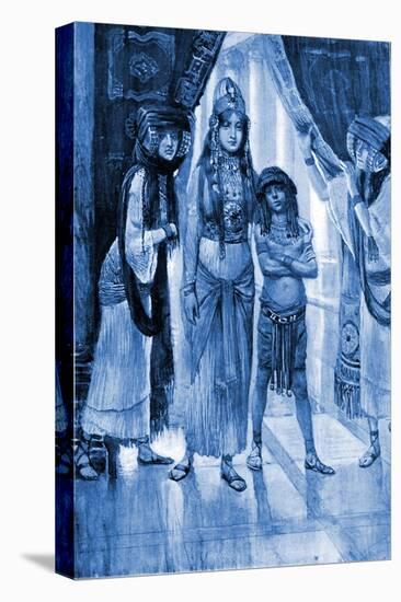 Esther presented to Ahasuerus by Tissot - Bible-James Jacques Joseph Tissot-Premier Image Canvas