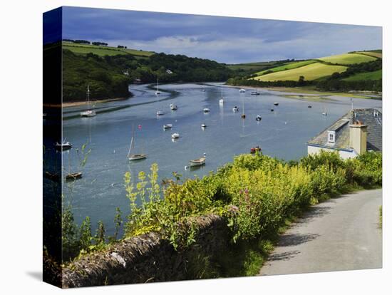 Estuary of the River Avon, Bantham, Bigbury on Sea, Devon, England, United Kingdom, Europe-David Hughes-Premier Image Canvas