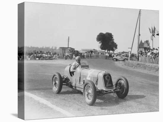 Étancelin in His Maserati at the Dieppe Grand Prix, France, 22 July 1934-null-Premier Image Canvas