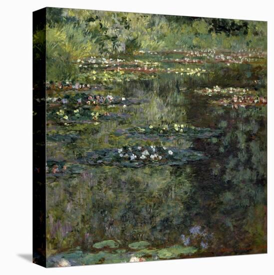 Etang Aux Nympheas, Pond with Water Lillies-Claude Monet-Premier Image Canvas