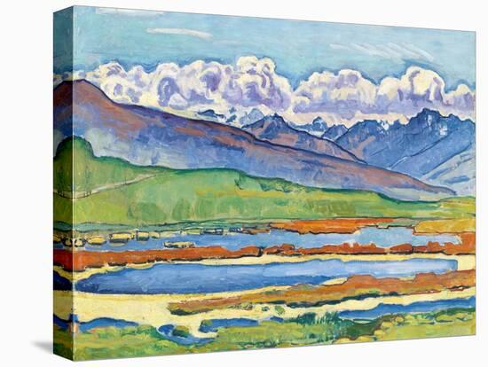 Etang Long Crans-Montana, 1915-Ferdinand Hodler-Premier Image Canvas