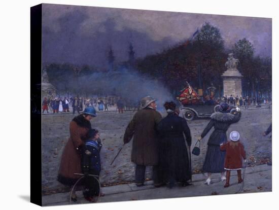 Etendard allemand porté aux Invalides-Jean Béraud-Premier Image Canvas