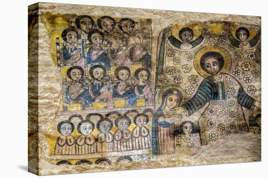 Ethiopia, Abraha Atsbeha, Tigray Region. the Interior of the 10th Century Church of Abraha Atsbeha-Nigel Pavitt-Premier Image Canvas