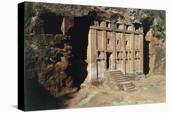 Ethiopia, Lalibela, Rock-Hewn Churches, Abba Libanos Church-null-Premier Image Canvas