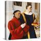 Etienne Chevalier and Saint Stephen-Jean Fouquet-Premier Image Canvas