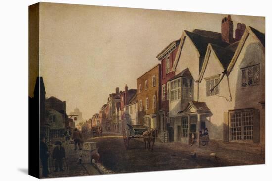 Eton High Street, c19th century, (1924)-Peter De Wint-Premier Image Canvas