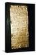 Etruscan Script on Gold Leaf at Villa Giulia, Rome, late 6th century BC- early 5th century BC-Unknown-Premier Image Canvas