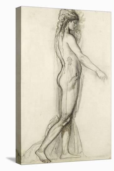 Etude d'après le modèle pour Salomé-Gustave Moreau-Premier Image Canvas