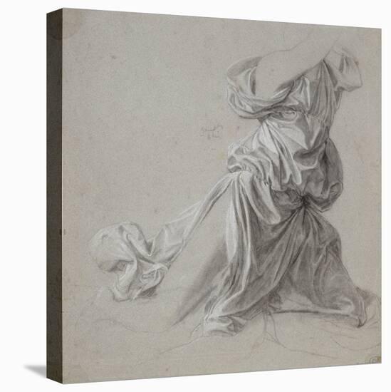 Etude de draperie-Jean-Auguste-Dominique Ingres-Premier Image Canvas