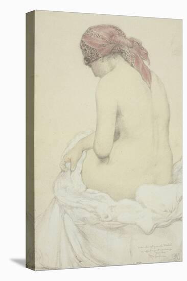 Etude de femme nue et assise-Armand Rassenfosse-Premier Image Canvas