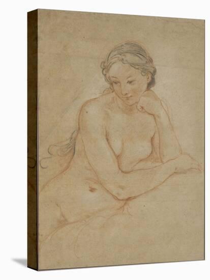 Etude de femme nue-Charles Joseph Natoire-Premier Image Canvas