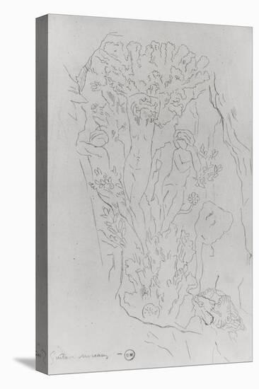 Etude pour Galatée-Gustave Moreau-Premier Image Canvas