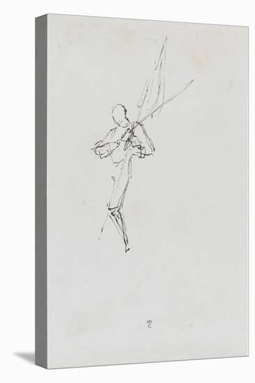 Etude pour le "Baptême du Prince impérial"-Thomas Couture-Premier Image Canvas