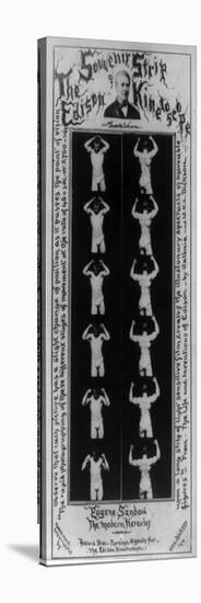 Eugen Sandow, Edison Kinetoscope Strip, 1894-Science Source-Premier Image Canvas