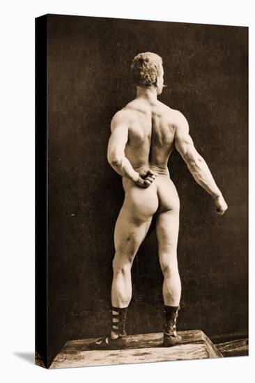 Eugen Sandow, in Classical Ancient Greco-Roman Pose, C.1893-Napoleon Sarony-Premier Image Canvas