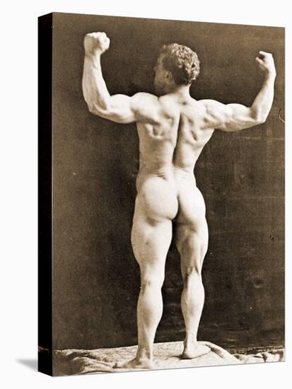 Eugen Sandow, in Classical Ancient Greco-Roman Pose, C.1897-null-Premier Image Canvas