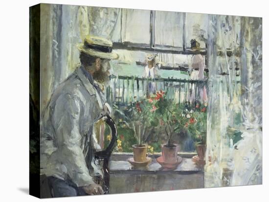 Eugene Manet on the Isle of Wight, 1875-Berthe Morisot-Premier Image Canvas