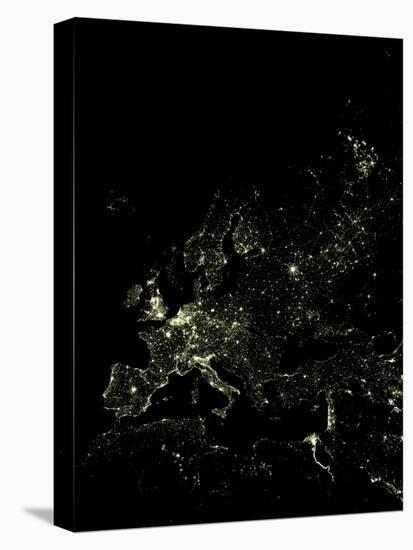 Europe At Night-PLANETOBSERVER-Premier Image Canvas