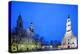 Europe, Baltic States, Lithuania, Kaunas, Church of St. Francis Xavier and Town Hall of Kaunas-Christian Kober-Premier Image Canvas