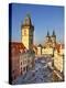 Europe, Czech Republic, Central Bohemia Region, Prague, Prague Old Town Square, Tyn Church-Francesco Iacobelli-Premier Image Canvas