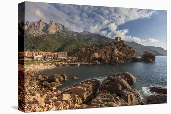 Europe, France, Corsica, Calanche, Bay of Postage-Gerhard Wild-Premier Image Canvas