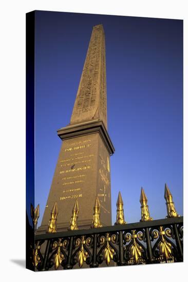 Europe, France, Paris. Place de la Concorde. Obelisque-David Barnes-Premier Image Canvas