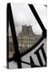 Europe, France, Paris. View of Louvre from Musee D'orsay Clock.-Kymri Wilt-Premier Image Canvas