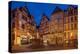 Europe, Germany, Rhineland-Palatinate, Bernkastel-Kues, Saint Michael's Fountain on Market Place-Chris Seba-Premier Image Canvas