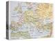 Europe In 1270 Old Map-marzolino-Stretched Canvas