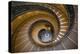 Europe, Italy, Rome. Bramante Stairwell at the Vatican Museum.-Jaynes Gallery-Premier Image Canvas