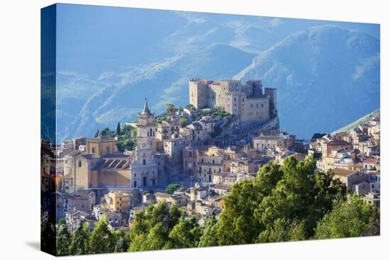 Europe, Italy, Sicily, Caccamo, Norman Castle,-Marco Simoni-Premier Image Canvas
