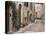 Europe, Italy, Tuscany, Pienza. Street Along the Town of Pienza-Julie Eggers-Premier Image Canvas