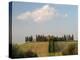 Europe, Italy, Tuscany. Tuscan Villa Near the Town of Pienza-Julie Eggers-Premier Image Canvas