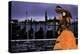 Europe, Italy, Venice. Composite of Woman in Carnival Costume-Jaynes Gallery-Premier Image Canvas
