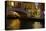 Europe, Italy, Venice, Night Canal-John Ford-Premier Image Canvas