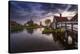 Europe, Netherlands, Zaanse Schans - Sunrise At The Typical Dutch Village Of Zaanse Schans-Aliaume Chapelle-Stretched Canvas