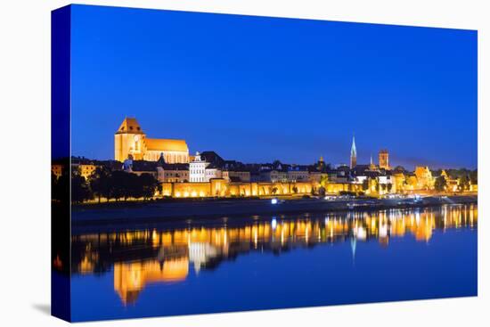 Europe, Poland, Gdansk and Pomerania, Torun, UNESCO Medieval Old Town, Vistula River-Christian Kober-Premier Image Canvas