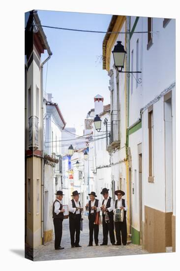 Europe, Portugal, Alentejo, Arronches, a Local Folk Group in Arronches-Alex Robinson-Premier Image Canvas