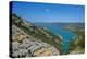Europe, South of France, Provence, Verdon Gorge, Lake Lac Ste. Croix-Chris Seba-Premier Image Canvas