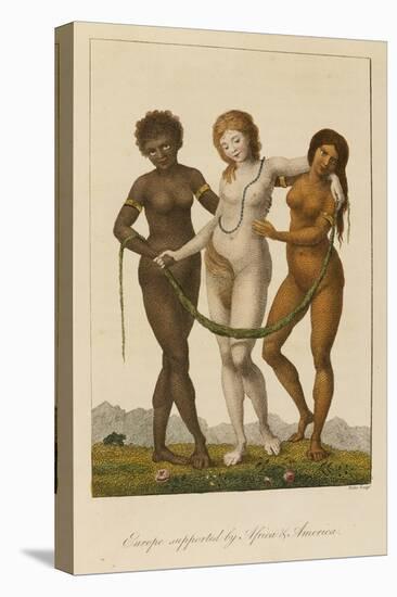 Europe Supported by Africa and America, circa 1796-William Blake-Premier Image Canvas