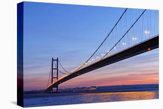 Europe, United Kingdom, England, East Yorkshire, Hull, Humber Bridge-Mark Sykes-Premier Image Canvas