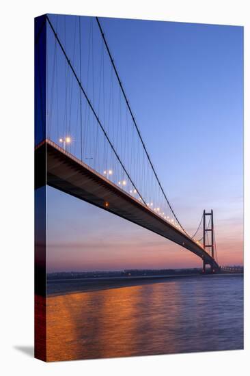 Europe, United Kingdom, England, East Yorkshire, Hull, Humber Bridge-Mark Sykes-Premier Image Canvas